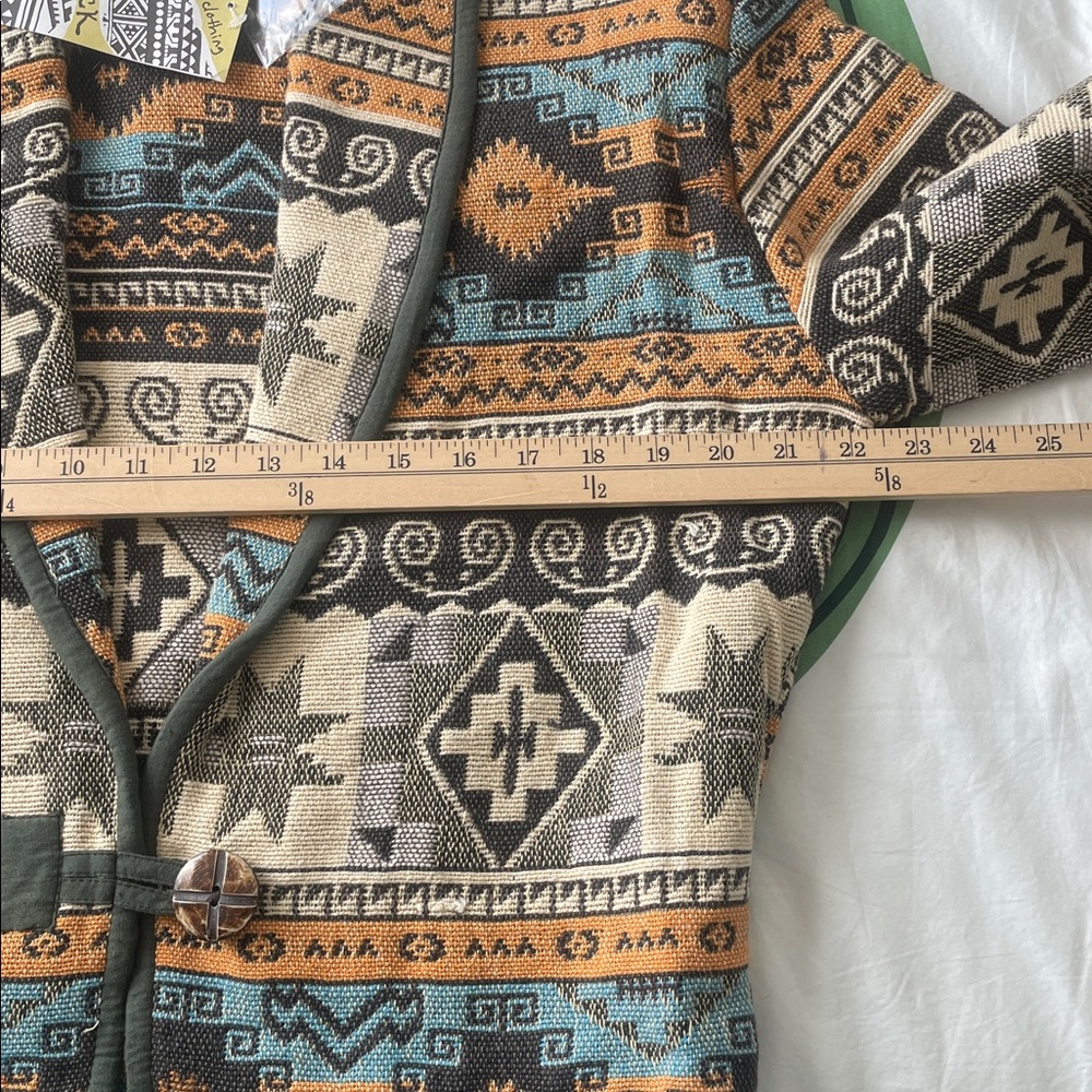 Aztec Patterned Blazer - Picture 5 of 7
